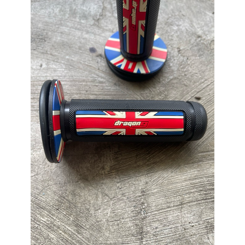 HANDGRIP MOTOR MODEL BENDERA INGGRIS DRAGON NINE IMPORT UNIVERSAL MIO VARIO VIXION SCOOPY RX KING VEGA FIZR R15 CB 150 NMAX AEROX