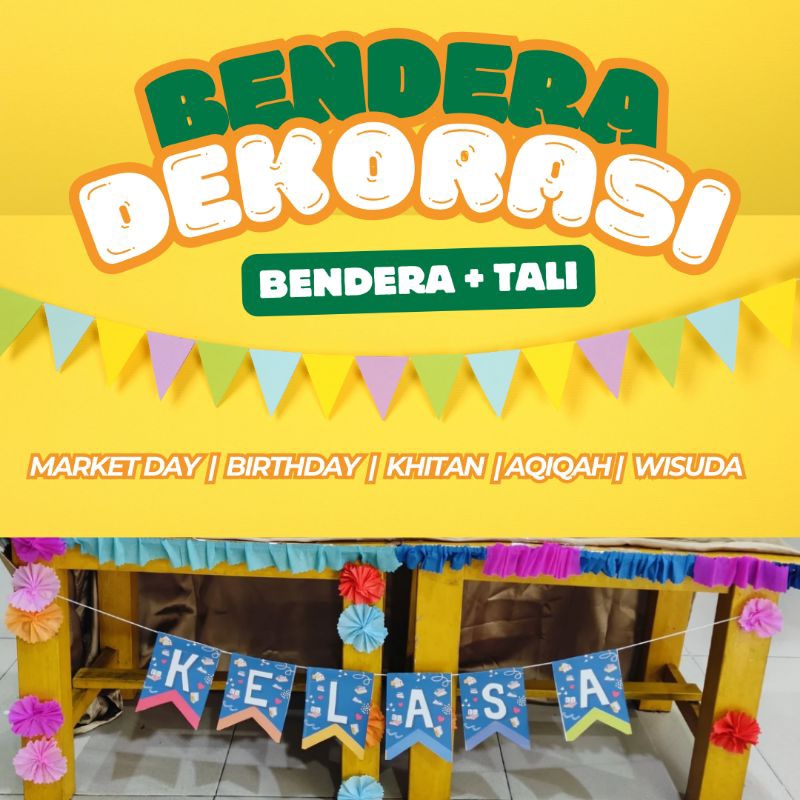 Jual Bendera kertas | Flag Paper | Dekorasi | Bendera Pameran | Bendera ...