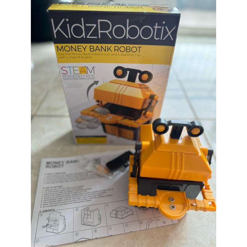 4M 403412 Kidz Robotix - unità di Testa Robot, Multicolore