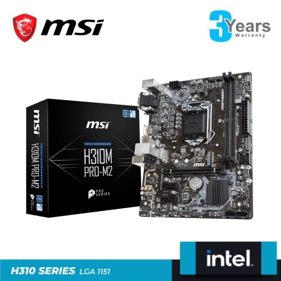 M2 Plus Motherboard H310m Pro MOTHERBOARD » MSI » MSI H310M PRO M2