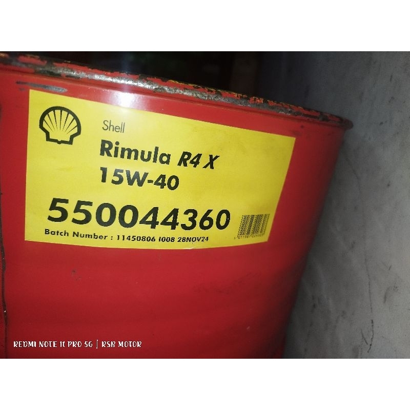 Jual Shell Rimula R4X Repack Drum | Shopee Indonesia