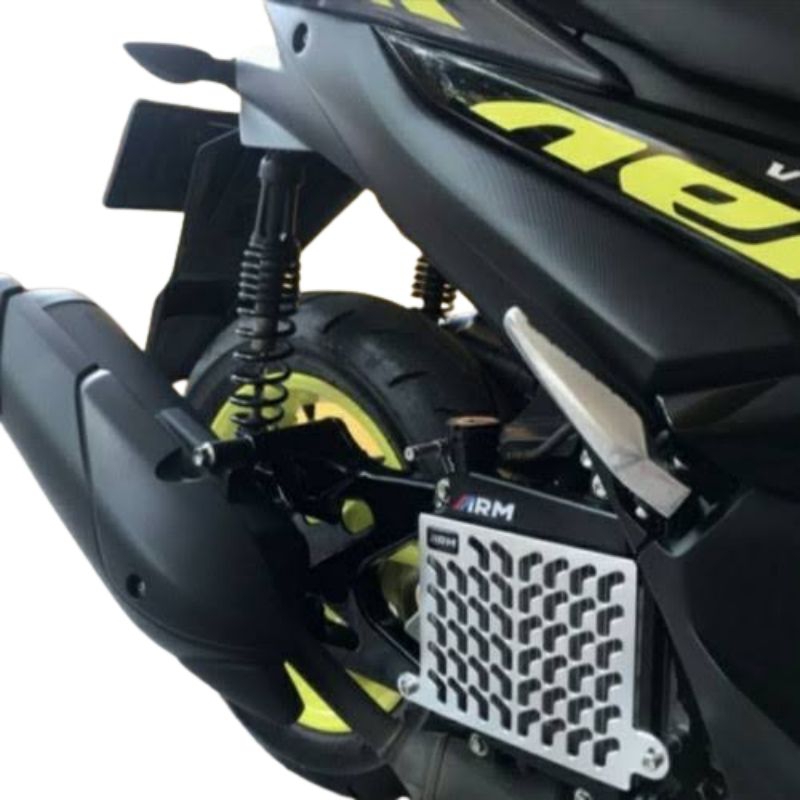 Jual Cover Radiator CNC ARM NMAX,AEROX,LEXY | Shopee Indonesia