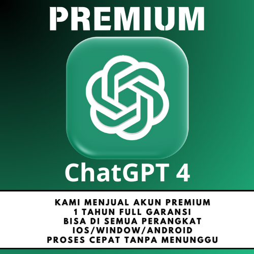 Jual Hot Produk ChatGPT 4 ChatGPT+ Plus Premium 1 Tahun Bergaransi ...