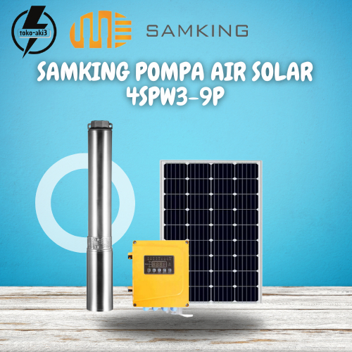 Jual SAMKING SOLAR PUMP W/Controller 4SPW3-9P 2200W AC/DC Panel/PLN ...