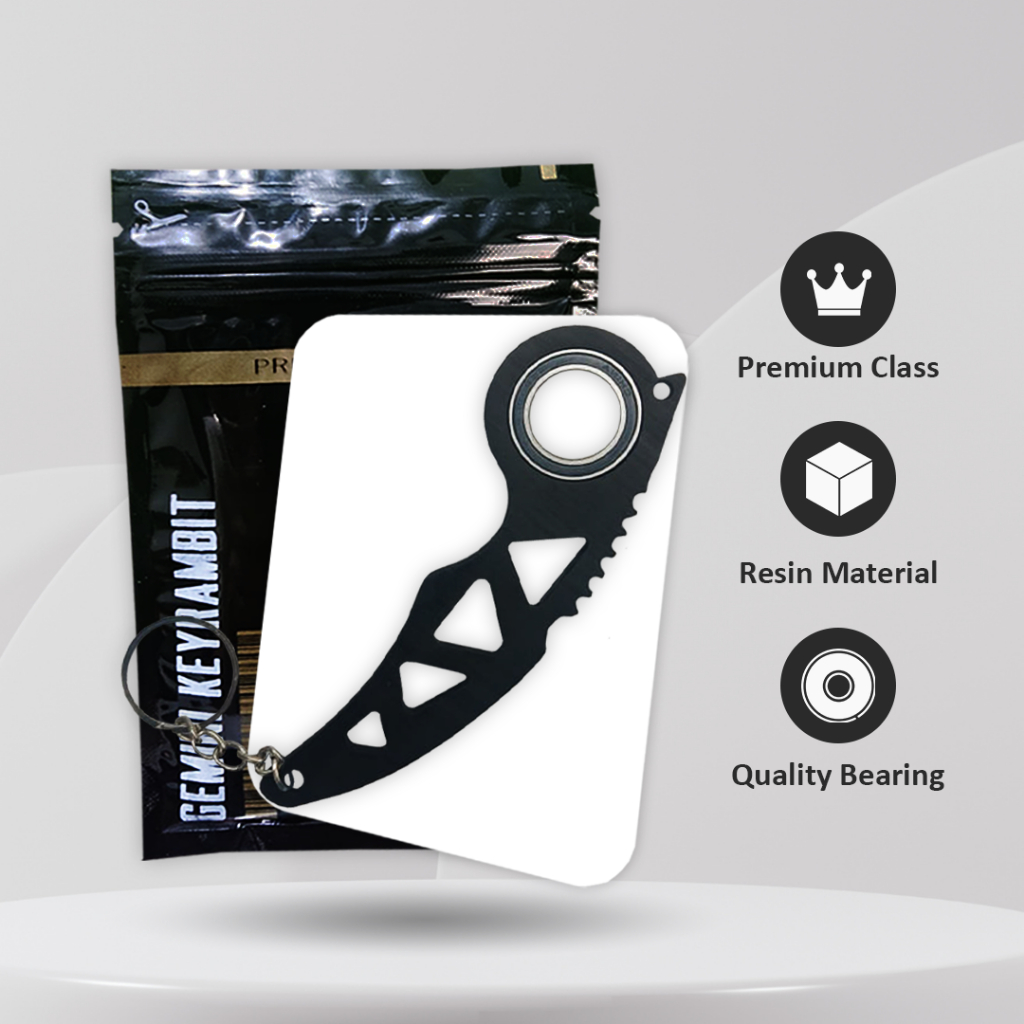 Jual Fidget Toy Keyrambit Gantungan Kunci Bentuk Karambit | Shopee ...