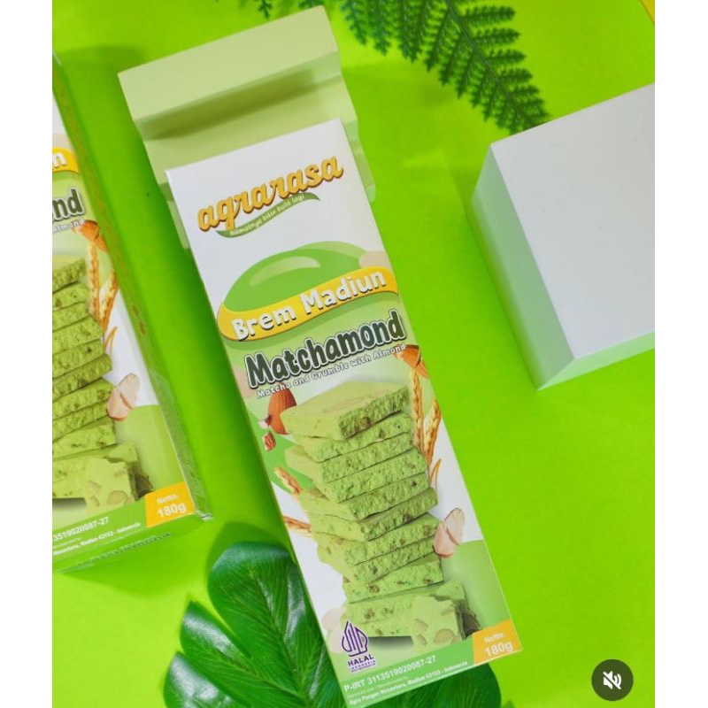 Jual Agrarasa Brem Varian Matchamond 200g | Shopee Indonesia