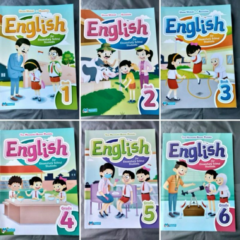 Jual ORIGINAL BUKU ENGLISH UNTUK SD KELAS 1 2 3 4 5 6 KURIKULUM MERDEKA ...