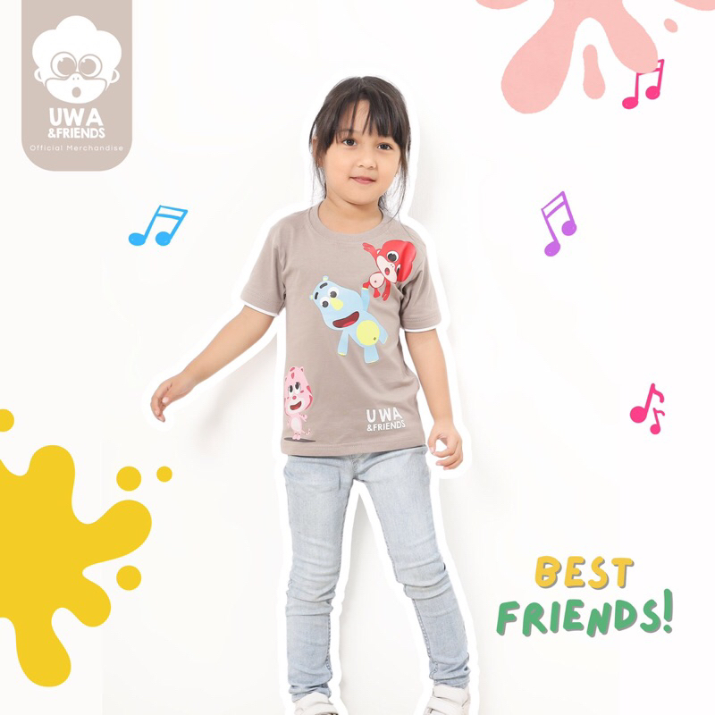Kaos anak Uwa and Friends