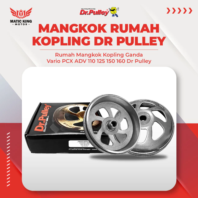Dr Pulley Mangkok Rumah Kampas Ganda Kopling Honda Vario PCX ADV Fi ESP 125 150 160 KWN B181401-125G