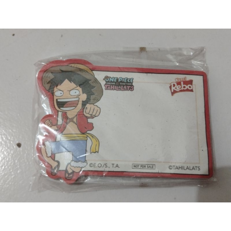 Jual Mini Notes One Piece x Tahilalats x Kuaci Rebo Special Edition ...