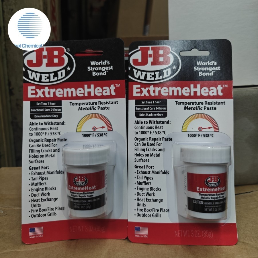 Jual JB Weld Extreme Heat High Temperature 1000 F / 538 C 85 g | Shopee ...