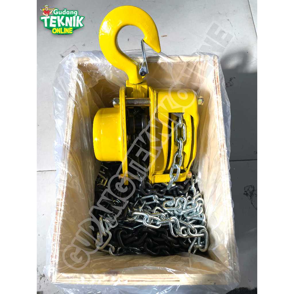 Jual JASON Chain Block 2 Ton 5 Meter JASON 387-112 Manual Katrol 2TON ...