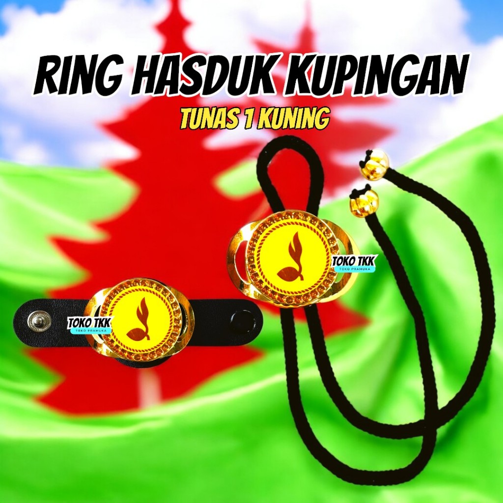 Jual Ring hasduk kupingan tali / Ring hasduk kupingan kalep pramuka ...