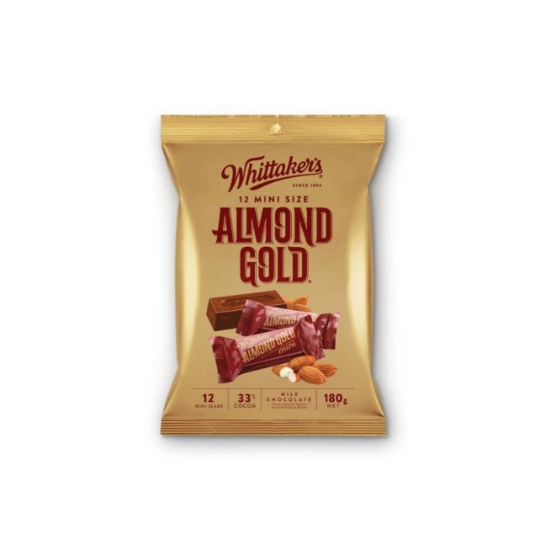 Jual Whittakers 12 Mini Size Almond Dark Chocolate coklat | Shopee ...