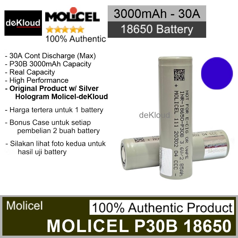 Molicel P30b Review Molicel INR18650-P30B 3000mah 3.7V Li Ion Batteries For  Aromatherapy 18650 Batteries