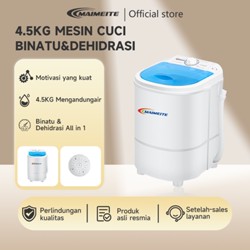 MAIMEITE Mini Mesin Cuci 4.5KG Washing Machine Portable  Mini  Hemet Energi