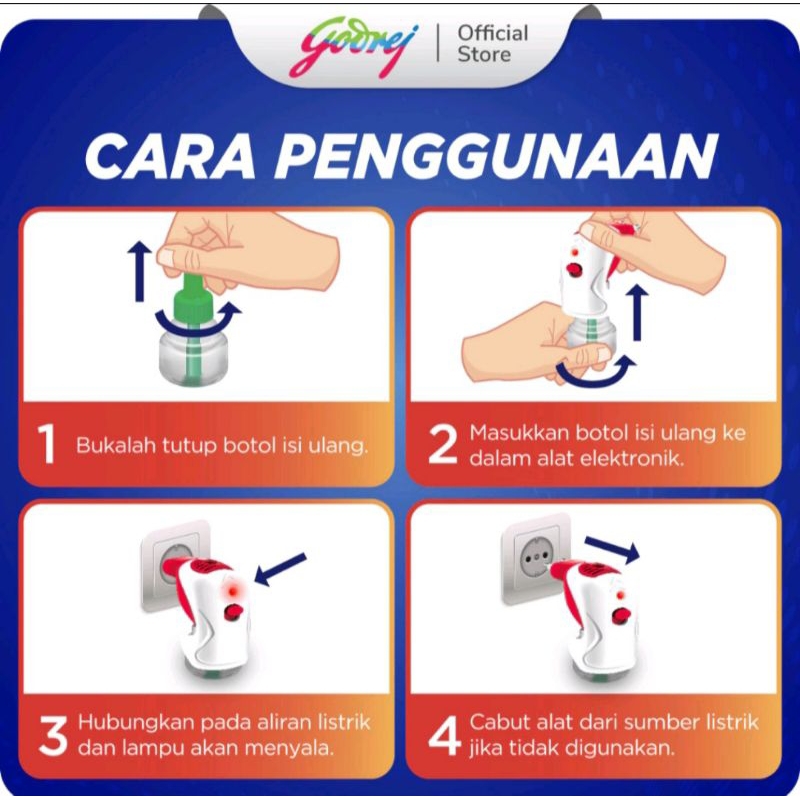 Jual HIT Express Good Knight Set (Alat+Refill) 45hari Anti nyamuk ...