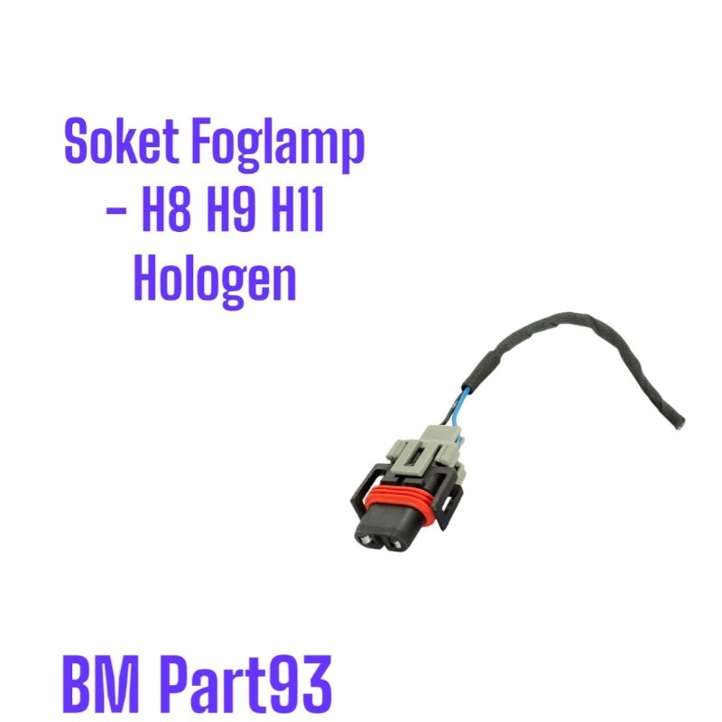 Jual Soket Socket Foglamp H8 H9 H11 Halogen Original | Shopee Indonesia