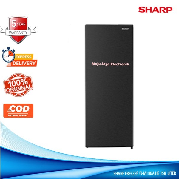 Jual SHARP Freezer FJM 186 A HS 158 Liter Low Watt Stand Freezer 45 W 6 ...