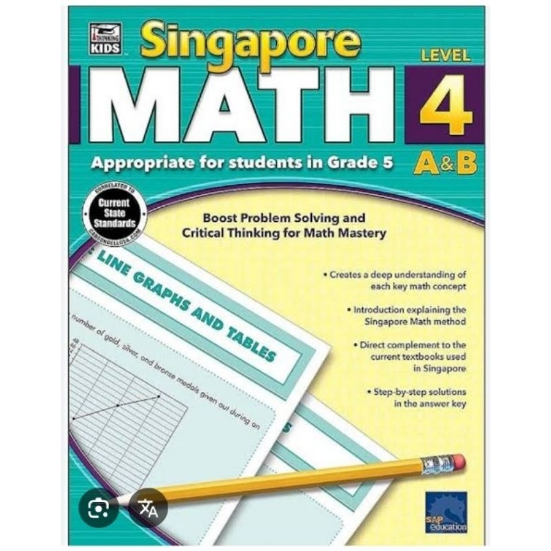 Jual Buku Singapore Math level 4 | Shopee Indonesia