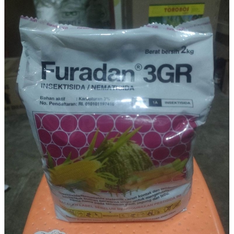 Jual Insektisida FURADAN 3GR 2Kg | Shopee Indonesia