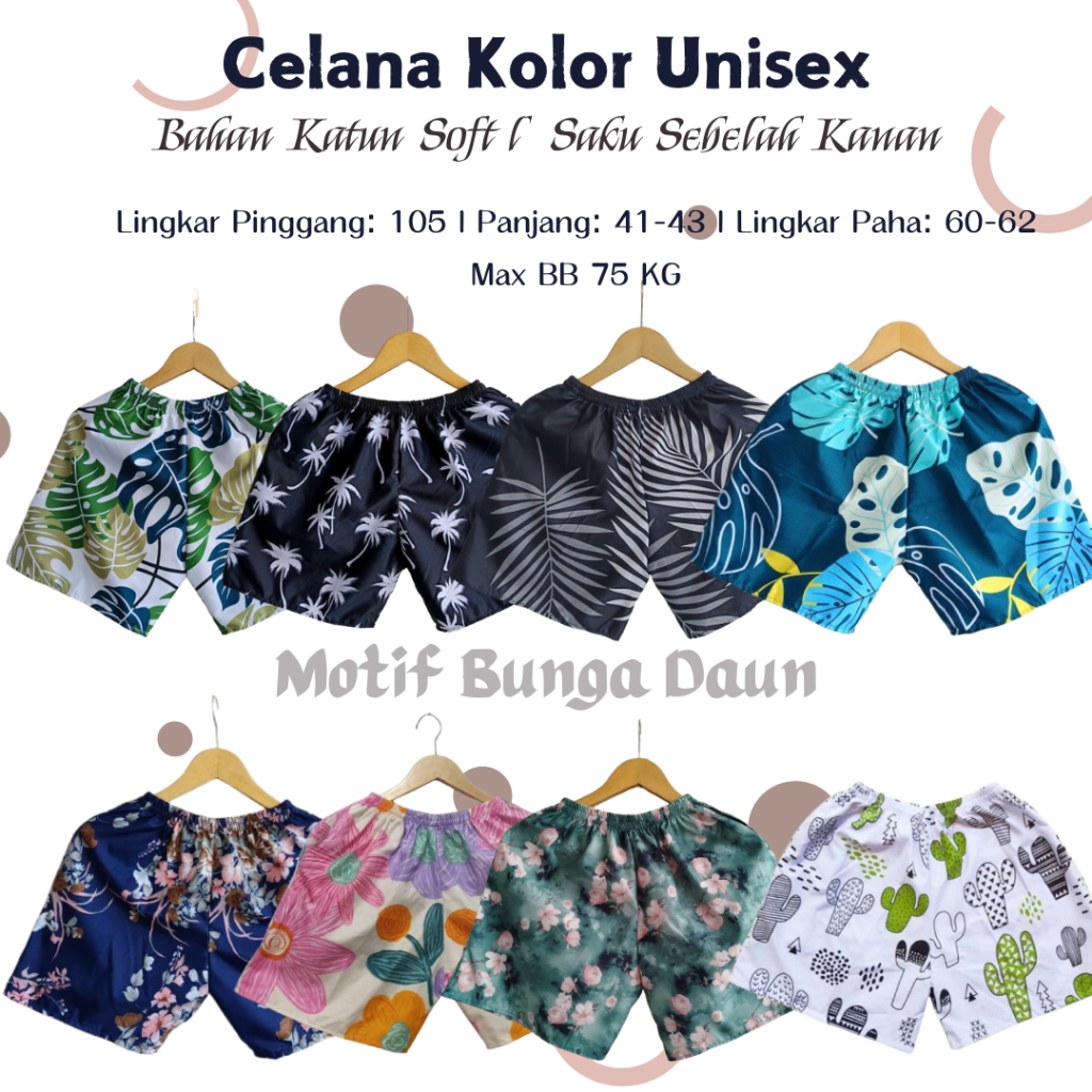 Jual Survi [Part 3] Celana Dewasa BB 35-75kg | Boxer Unisex | Kolor ...