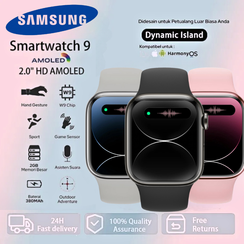 Jual 【100%ORI&COD】Samsung SmartWatch 9 MAX PRO Pria Wanita jam dengan ...