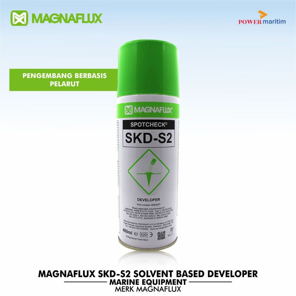 Jual Magnaflux Spotcheck Cleaner Red Penetrant Red Developer White ...