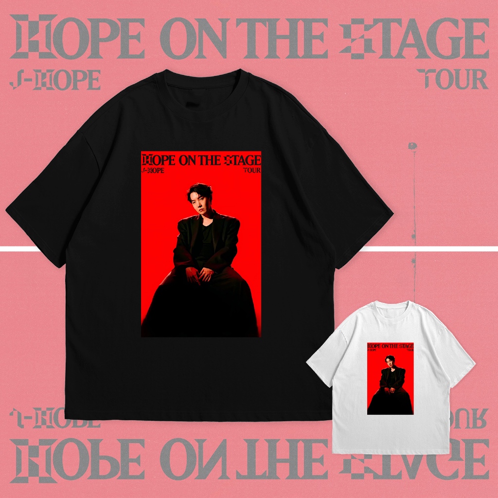 HOPE ON THE STAGE Tシャツ Lサイズ 赤 Lサイズ j-hope HOPE ON THE STAGE JAPAN Tシャツ - メルカリ