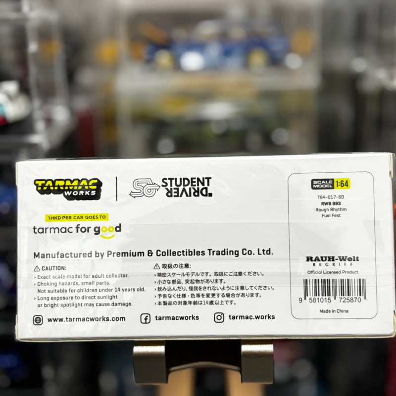 Jual Tarmac 1:64 RWB 993 Rough Rhythm Fuel Fest Student Driver [Sealed ...