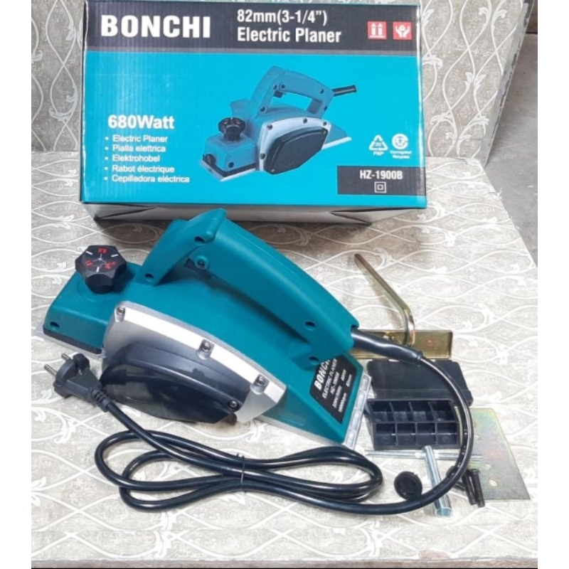 Jual TERMURAH!!!! BONCHI Mesin Serut Kayu Termurah Komplit MESIN PLANER ...