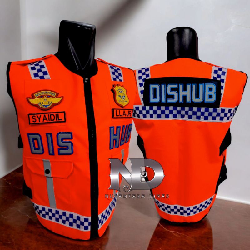 Jual Rompi Dishub Eksklusif Bordir 3D Full Timbul 4mm | Shopee Indonesia