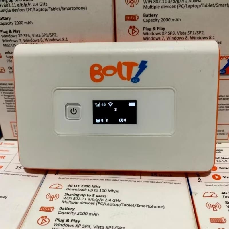 Jual Wifi Modem 4G Mif Bolt Movimax Orion UNLOCK All Oprator 4G LTE ...