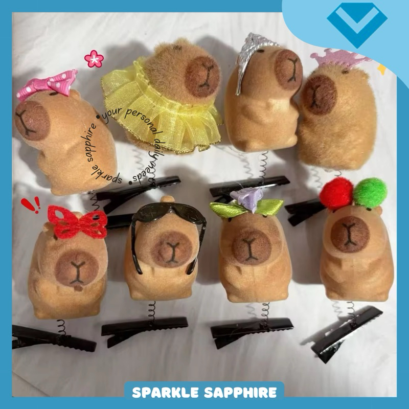 Jual CAPYBARA JEPIT TUING GERAK Pita Rambut Jepit Anak Cewek Wanita ...