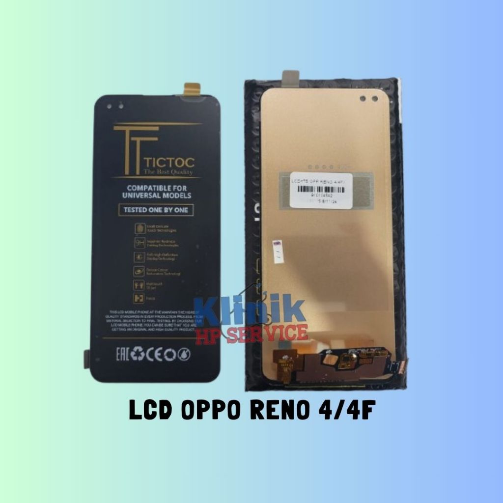 Jual LCD OPPO RENO 4/4F INCEL FULLSET | Shopee Indonesia