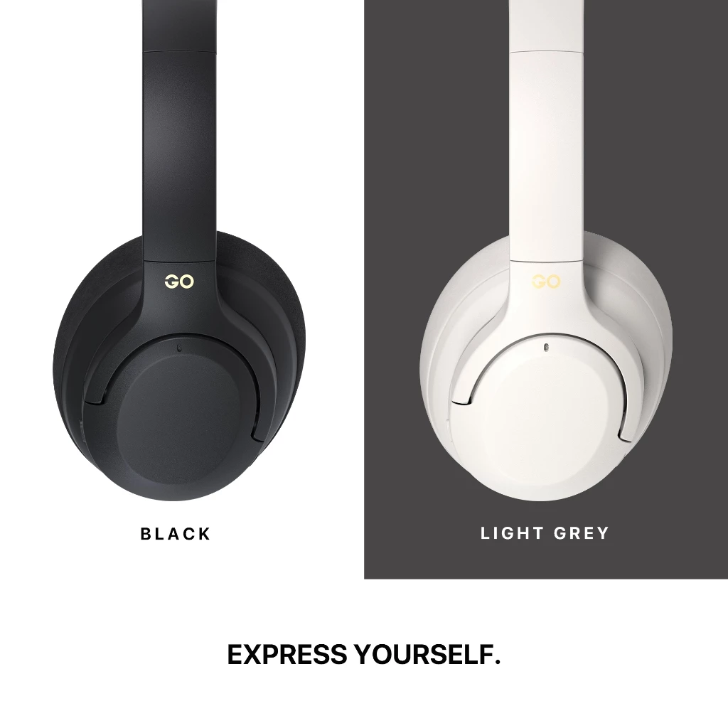 Fantech GO Headphone ANC Wireless Bluetooth 5.3 with Noise-Cancellation Headset GO VIBE WHO5A