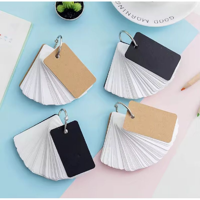 Jual Memo Polos Mini Ring Notebook Flash Card Notepad Memoped Note ...