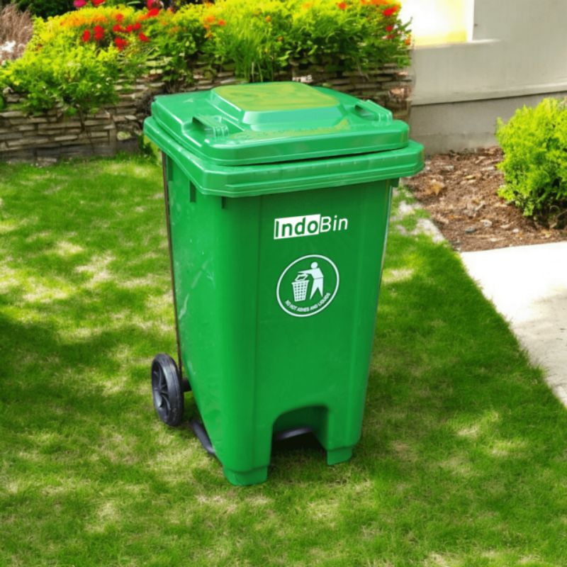 Jual IndoBin Tempat sampah injak kapasitas 100 - liter | Shopee Indonesia