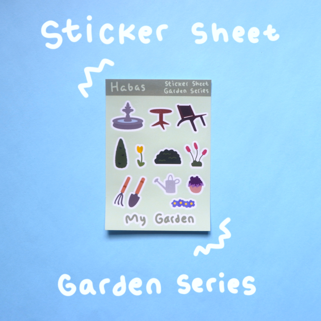 Jual Sticker Estetik Desain Lucu (Seri Kebun) | Shopee Indonesia