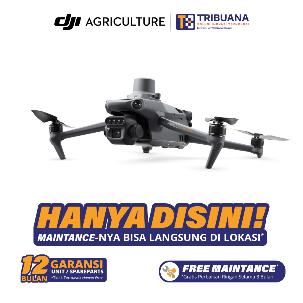 Jual DJI Mavic 3 Multispectral Camera Drone Survey Mapping Pemetaan ...
