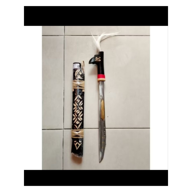 Jual MANDAU KHAS DAYAK 40cm - MANDAU KALIMANTAN - AKSESORIES KHAS DAYAK ...