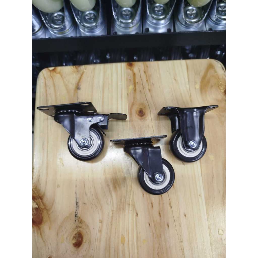 Jual RKS - Roda 2 inchPU Heavy Duty + Double bearing caster Troli ...