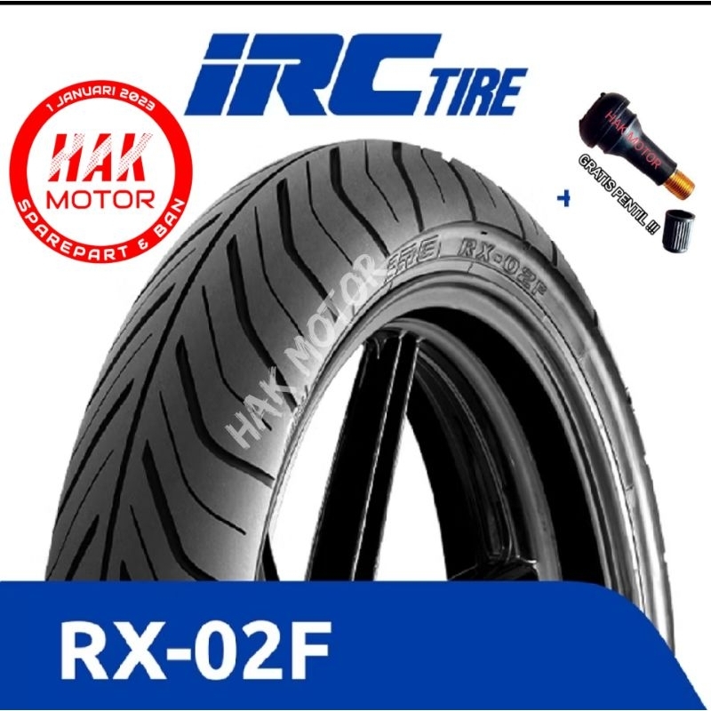 Jual BAN TUBLES IRC RX-02F ( 110/70-17 ) RING 17 BAN SPORT CUB ...