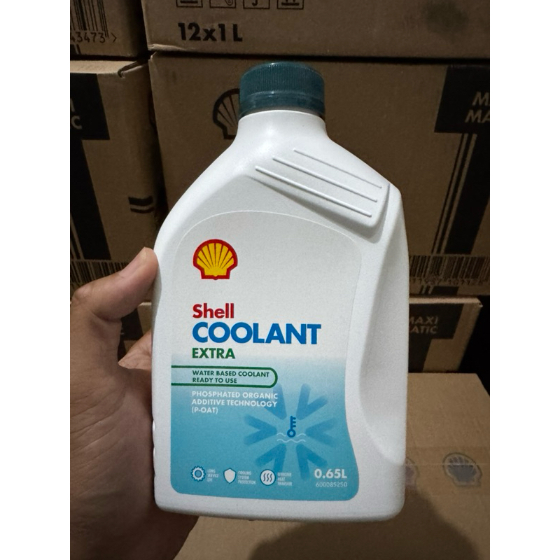 Jual radiator coolant shell extra 650 ml phospated organic additive ...
