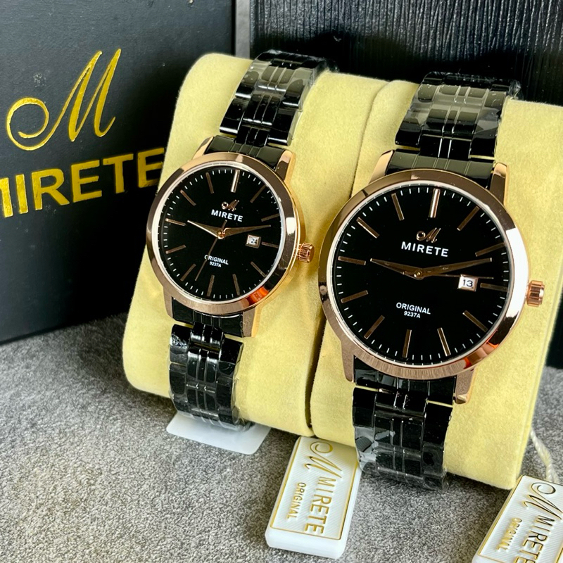 Jual MIRETE WATCH Jam Tangan Couple Pria Dan Wanita Original Analog ...