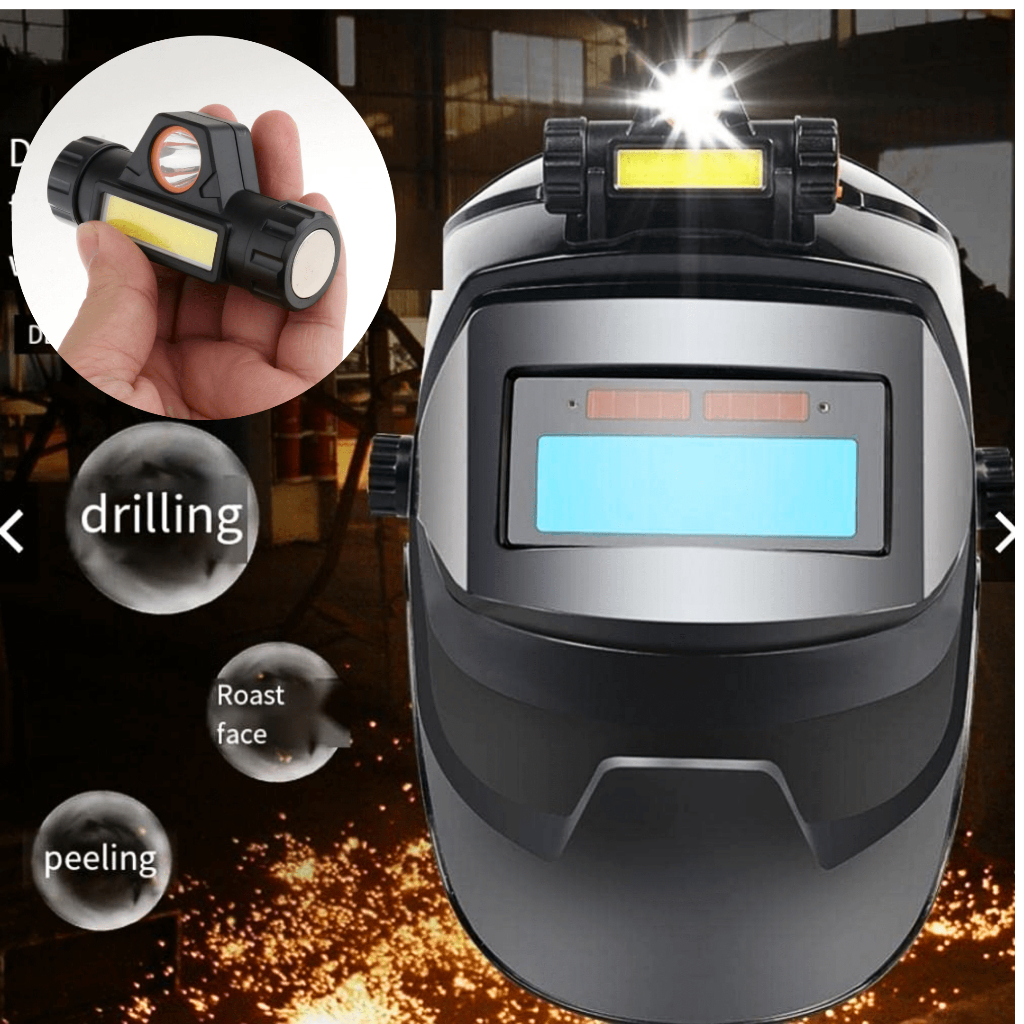 Jual PUSAT CLYNE Helm Las full face Otomatis gelap terang listrik Auto ...