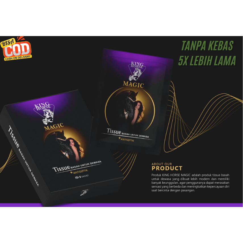 Jual King Horse Tisu Magic BPOM Tissue Megic Original | Shopee Indonesia