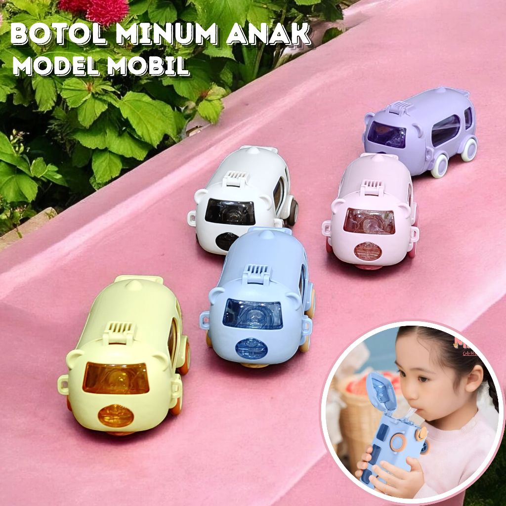 Jual Botol Minum Mini Bus 500ml / Botol Air Bentuk Mobil / Botol Minum ...
