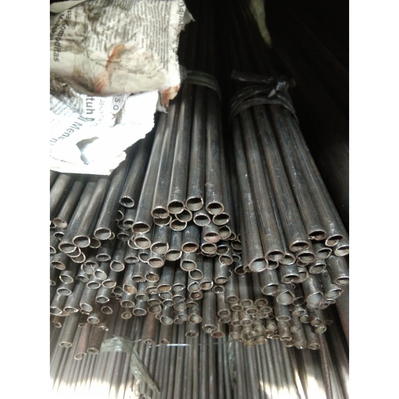 Jual pipa besi uk od 12mm id 10mm x 500mm pipa besi | Shopee Indonesia