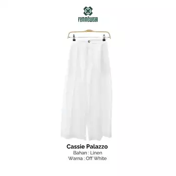 Femmewear Cassie Palazzo Culottes I Kulot Linen Casual
